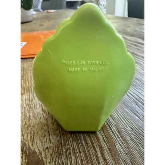 1985 LJN Blinkins Flicker Lazy Day Green Leaf Rocker White Flower Chair - Picture 5 of 6